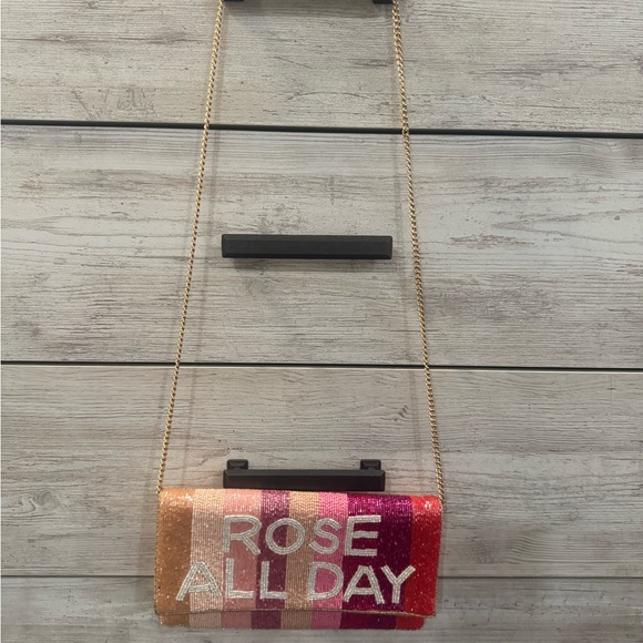 Rose All Day Beaded Clutch - Picture 3 of 4